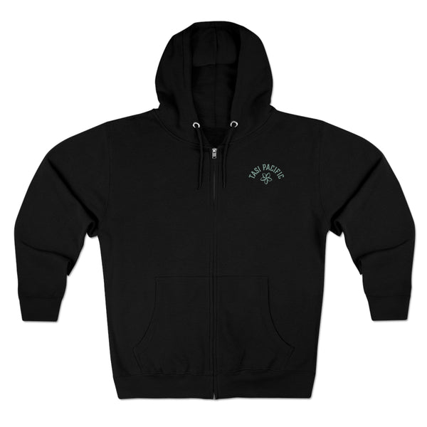 Emblem Zip Hoodie