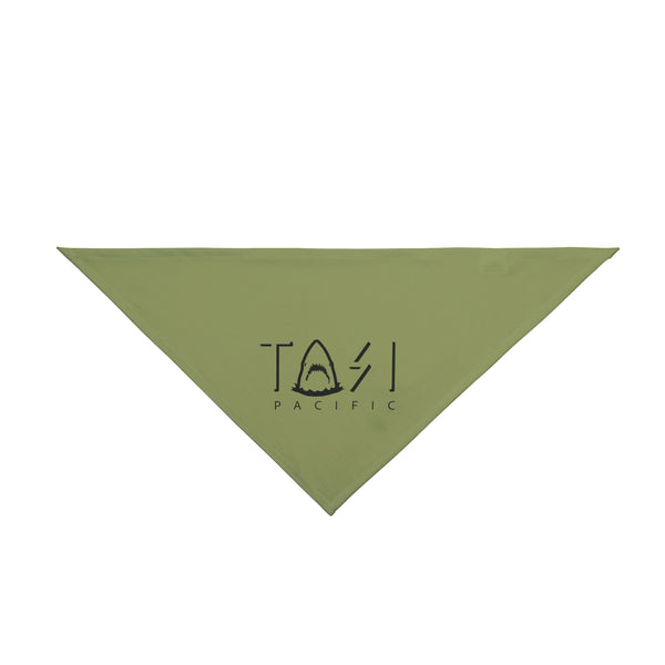 Logo Pet Bandana - Olive